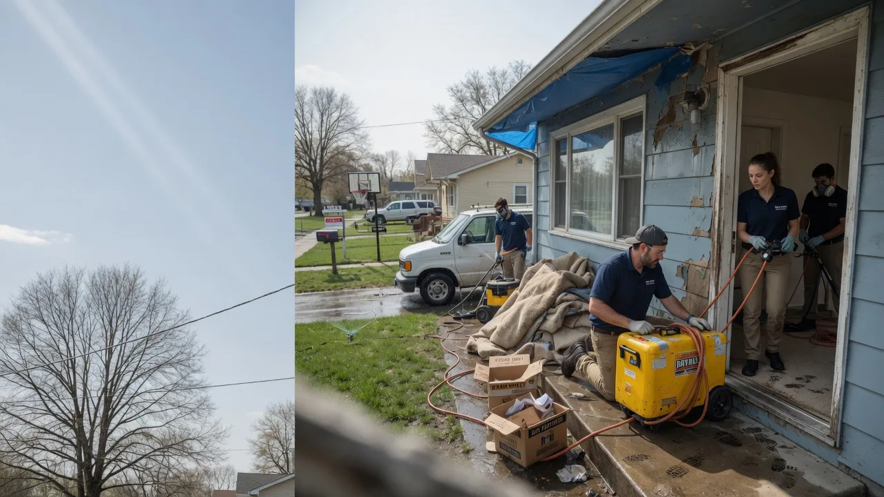 Basement Flood Cleanup in Wadsworth, OH near me